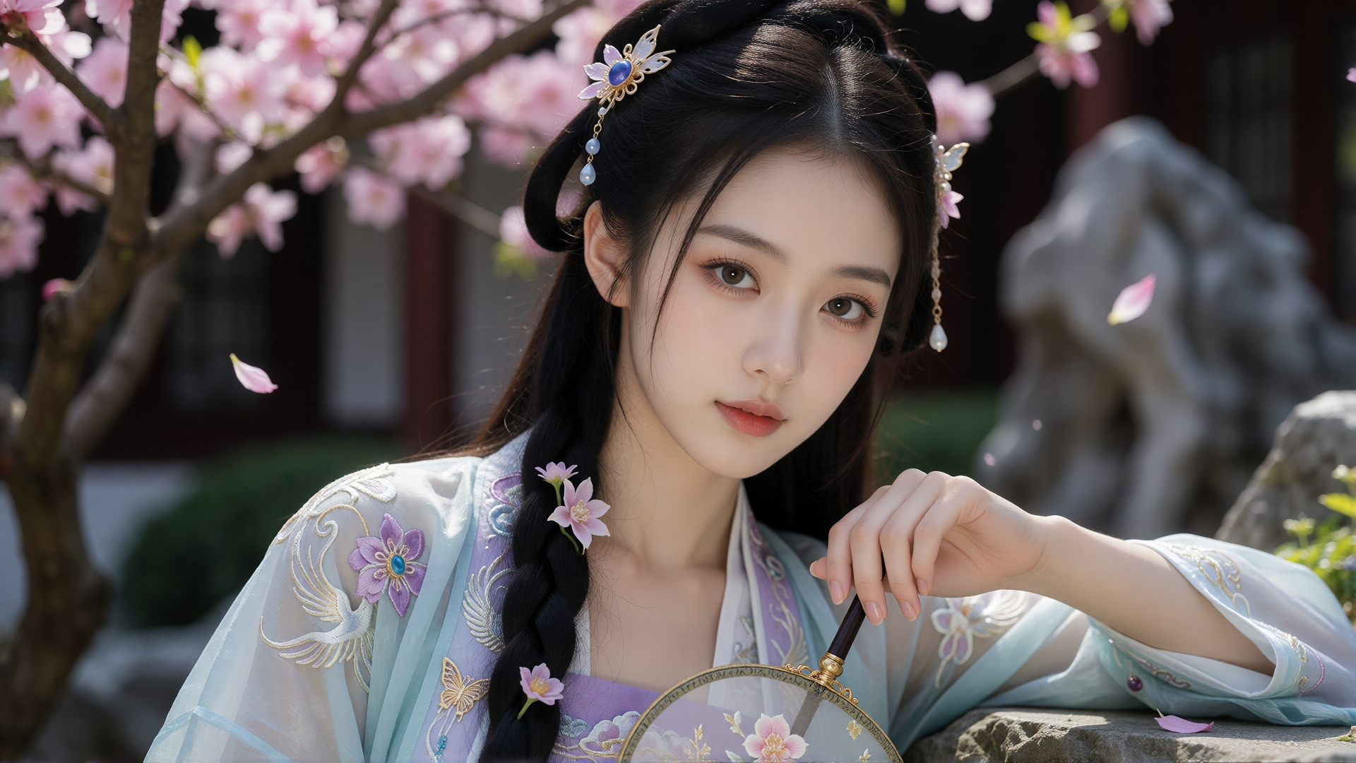 春樱映佳人