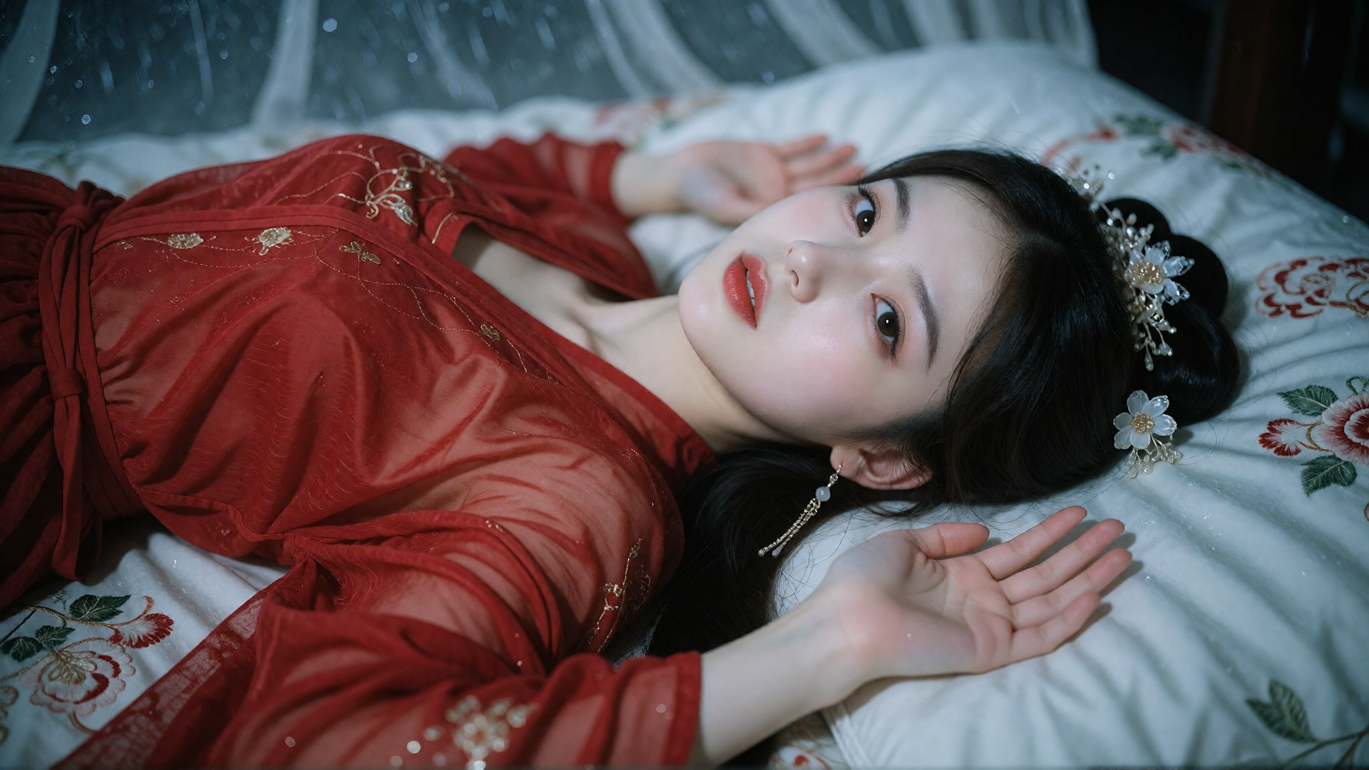 红裳卧影，古韵生香